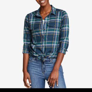 New with tags Eddie Bauer Fremont Flannel Flap Pocket Shirt